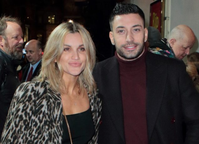 Ashley Roberts and Giovanni Pernice at the Rip It Up- The 60’s Press Night