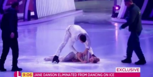 Jane and Sylvain had a scary experience on the ice