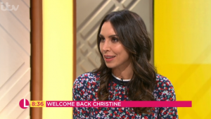 Christine Lampard on Lorraine