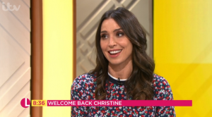 Christine Lampard on Lorraine