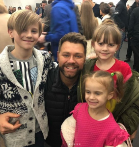 Brian and Kerry's children at DOI