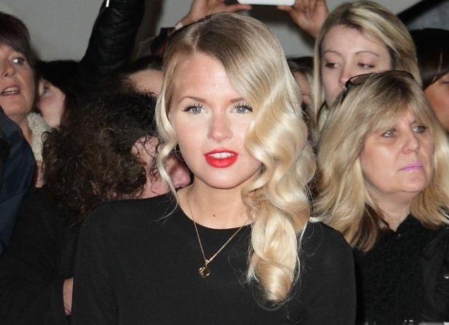 Hetti Bywater at The National Televison Awards 2014