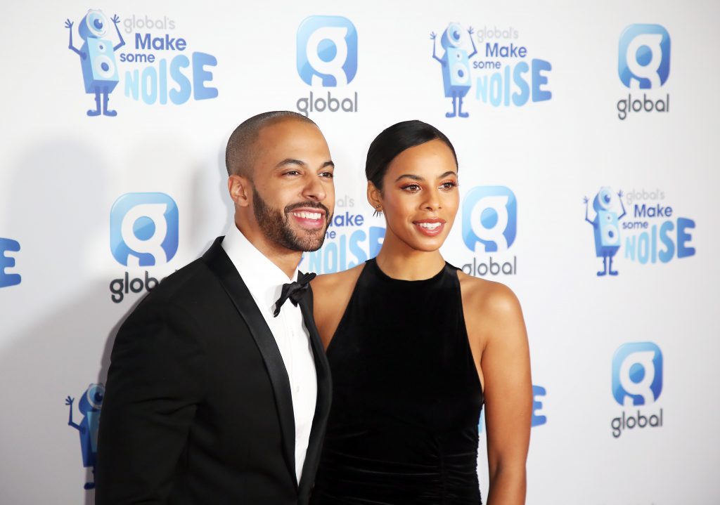Rochelle and husband Marvin are also parents to two--year-old Valentina 