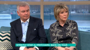 Eamonn Holmes and Ruth Langsford on This Morning
