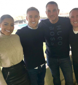 Alan Halsall and pals