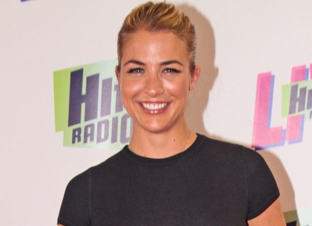 Gemma Atkinson at The Hits Live 2018 concert at manchester arena