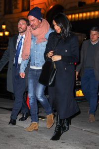 Meghan goes to dinner