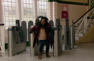 Iqra jumps barriers EastEnders