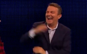 Bradley Walsh laughing