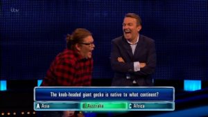 The Chase Liz rude gecko