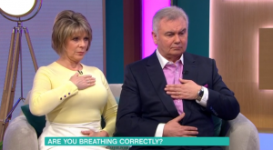 Ruth Langsford and Eamonn Holmes on This Morning