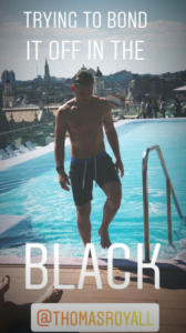 Jeff Brazier Kate Dwyer honeymoon Instagram @jeffbrazier