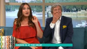 Nigel Havers Lisa Snowdon present This Morning