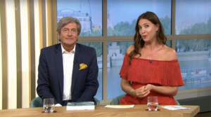 Nigel Havers Lisa Snowdon present This Morning