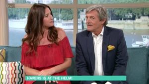 Nigel Havers Lisa Snowdon present This Morning