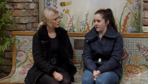 Amy Barlow confides in Bethany