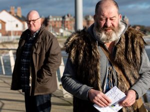 Paddy Kirk Bear Wolf Emmerdale 