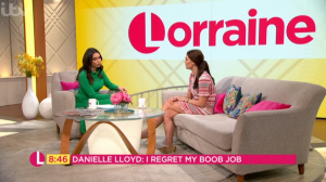 Danielle Lloyd on Lorraine