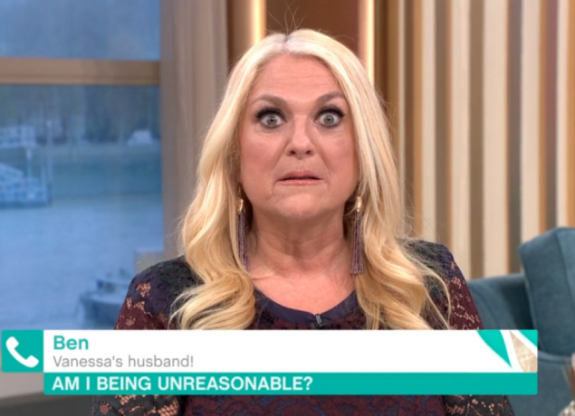 This Morning, Vanessa Feltz (Credit: ITV Hub)
