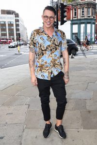 Bobby Norris At The Celebs On The Farm Viewing Party In London