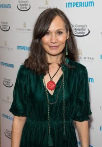 Leah Bracknell at St George's Hospital Charity event