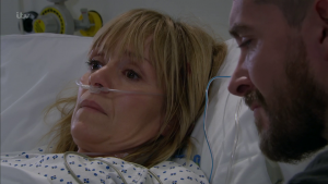 Rhona Emmerdale hospital hysterectomy 