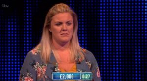 Hazel Gemma Collins lookalike The Chase