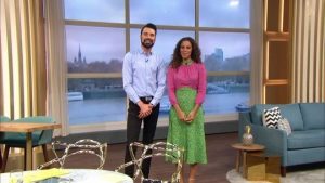 Rylan Clark-Neal and Rochelle Humes on This Morning