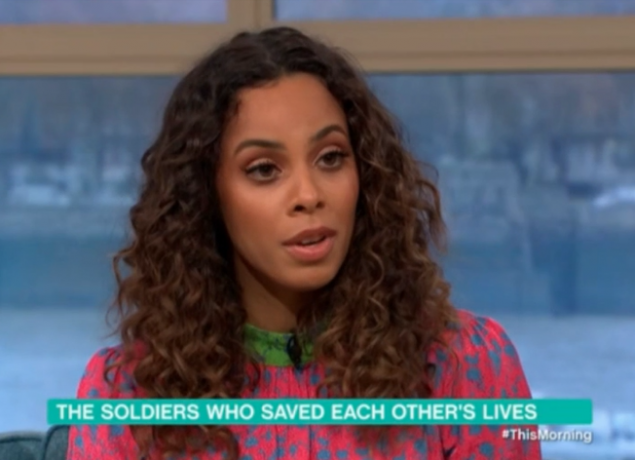 Rochelle Humes on This Morning