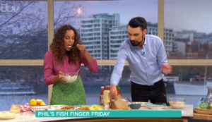 Rochelle Humes and Rylan Clark-Neal on TM