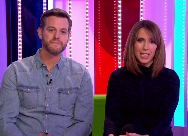 Matt Baker and Alex Jones on The One Show