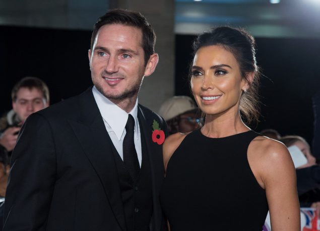 Frank and Christine Lampard at the Pride of Britain Awards 2017