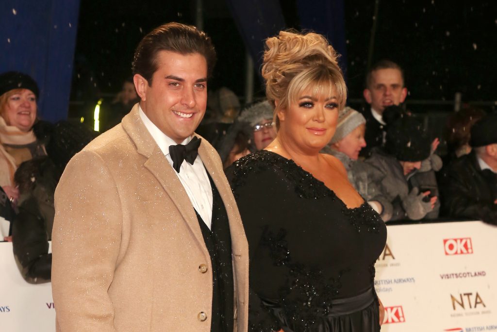 Gemma Collins and Arg at The National Television Awards 2019