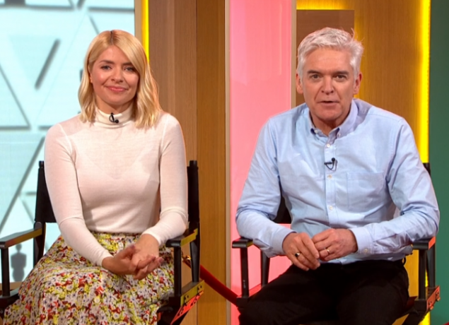 Holly Willoughby and Phillip Schofield on This Morning