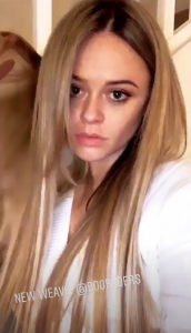 Emily Atack Instagram pic