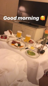 They were excited to get away together.