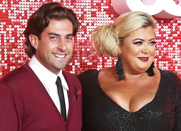 James Argent and Gemma Collins at The ITV Gala 2017