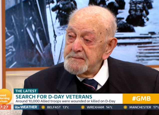 Veteran Ted Cordery on GMB