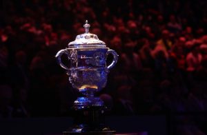 The trophy given to the Supreme Champion at Crufts (Aaron Chown/PA)