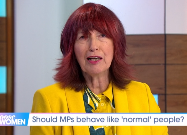 Janet Street Porter on Loose Women