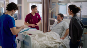 Did you spot the Corrie star? Al Nedjari Tarek Holby