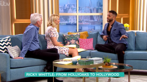 Ricky Whittle on This Morning