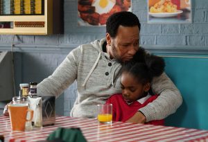 Awwww, Mitch and Bailey had a tender moment that left fans in tears (Credit: BBC)