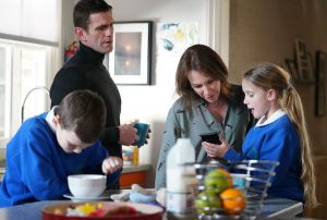 Ricky and Amy with Rainie and Jack