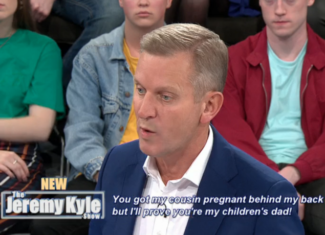The Jeremy Kyle Show (Credit: ITV Hub)