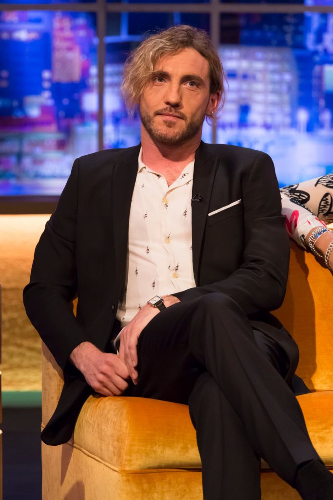 Mandatory Credit: Brian J Ritchie/Hotsauce Editorial Use Only Mandatory Credit: Photo by Brian J Ritchie/Hotsauce/REX/Shutterstock (10125518ay) Seann Walsh 'The Jonathan Ross Show' TV show, series 14, Episode 1, London, UK - 02 Mar 2019 Stand up comedian, Seann Walsh, joined the show in his first interview since leaving Strictly Come Dancing last series and addressed for the first time, the much talked about scandal involving kissing his dance partner, Katya Jones, whilst in a relationship with girlfriend, Rebecca Humphries.