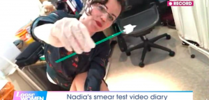 Nadia Sawalha Loose Women smear