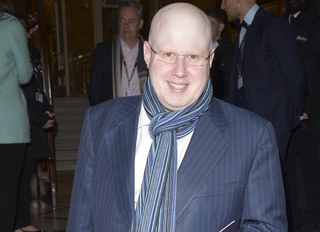 Various celebrities attend Snow White at The London Palladium Press night Pictured: Matt Lucas Ref: SPL5049427 131218 NON-EXCLUSIVE Picture by: SplashNews.com Splash News and Pictures Los Angeles: 310-821-2666 New York: 212-619-2666 London: 0207 644 7656 Milan: 02 4399 8577 photodesk@splashnews.com World Rights