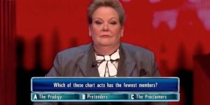 Anne Hegerty on The Chase