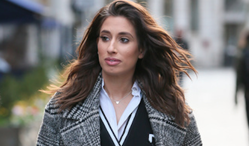 Pregnant Stacey Solomon arriving at Global Studios to promote her new book 'Happily Imperfect' on Heart Radio - London Pictured: Stacey Solomon Ref: SPL5069475 040319 NON-EXCLUSIVE Picture by: SplashNews.com Splash News and Pictures Los Angeles: 310-821-2666 New York: 212-619-2666 London: 0207 644 7656 Milan: 02 4399 8577 photodesk@splashnews.com World Rights